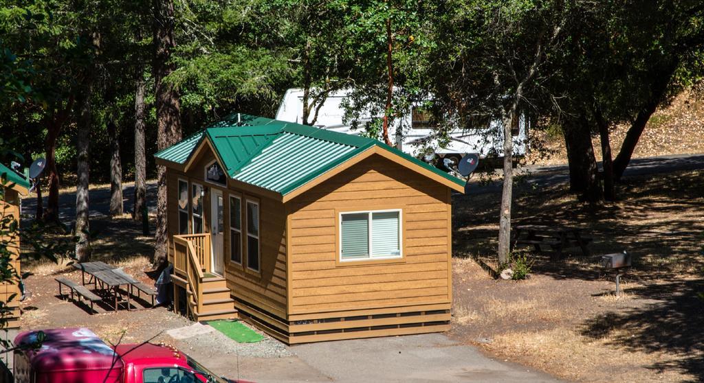 Russian River Camping Resort Cottage 7 Cloverdale Exterior photo